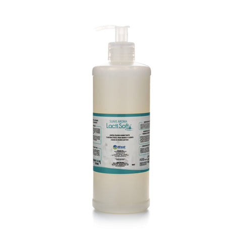 Jabón líquido humectante y antibacterial para manos y cuerpo lactisoft