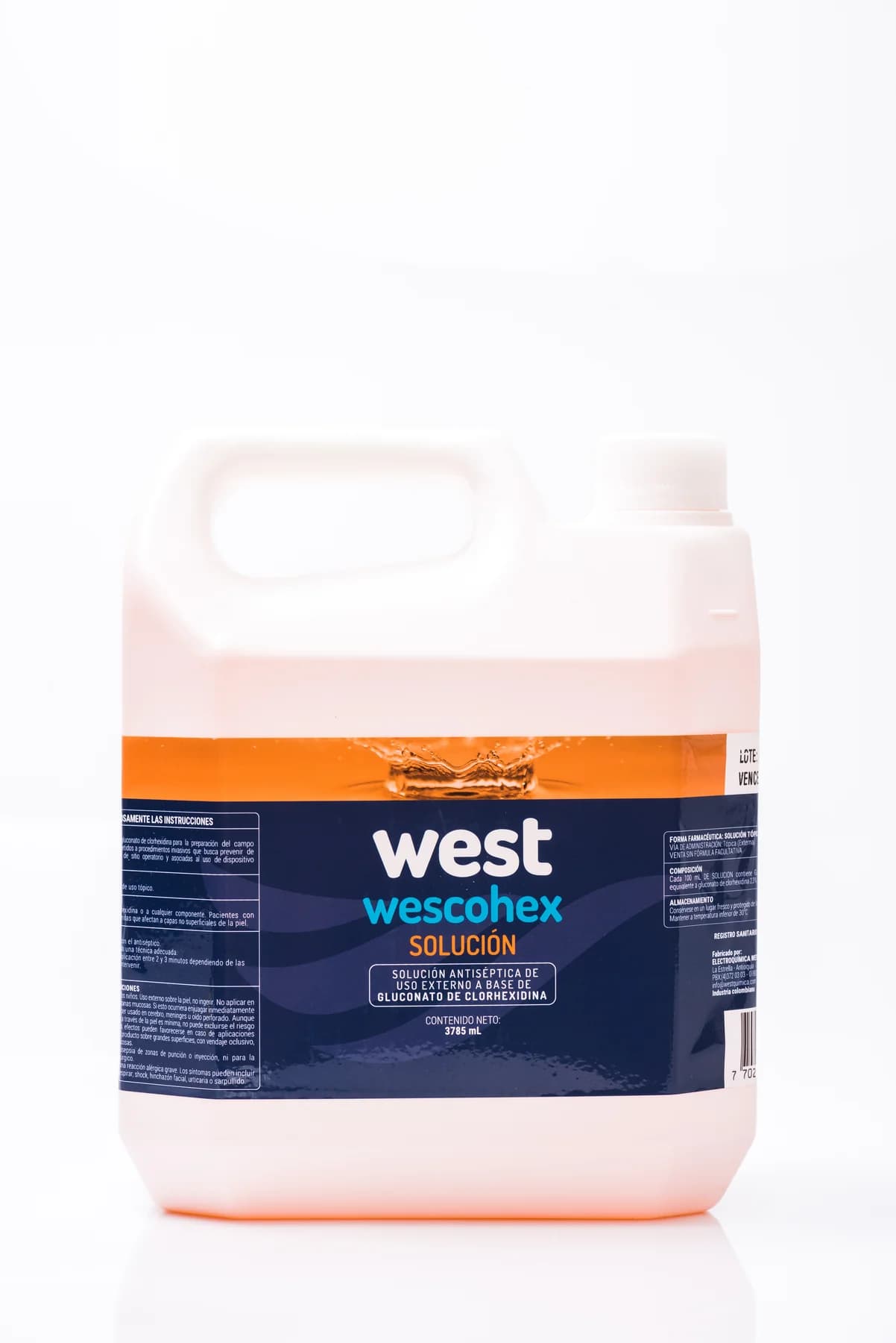 Solución Antiséptica Wescohex solución