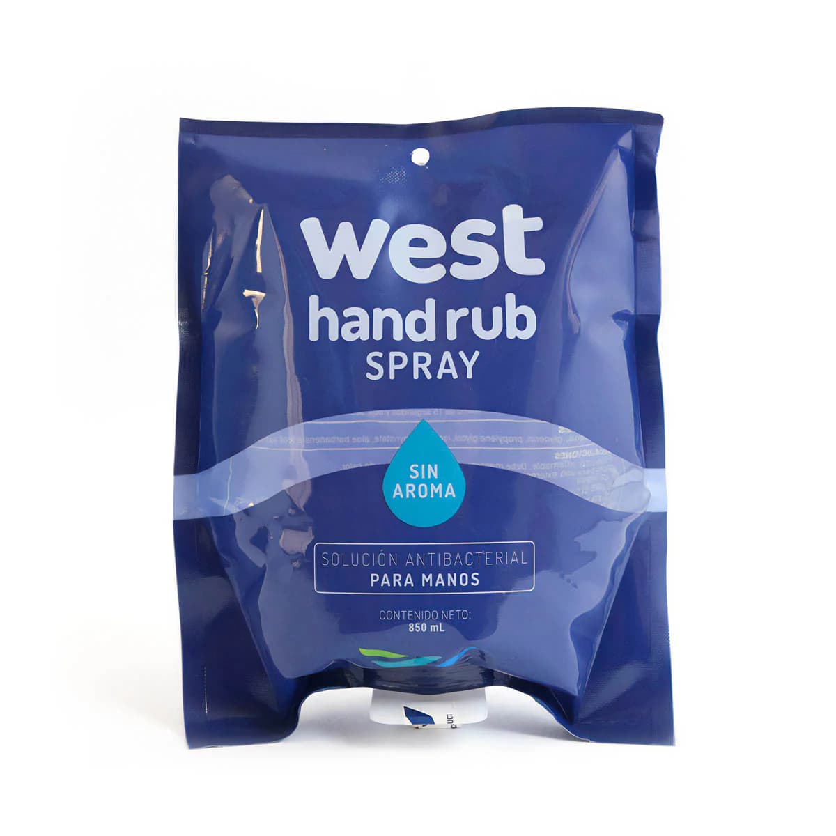 Solución antibacterial hand rub spray