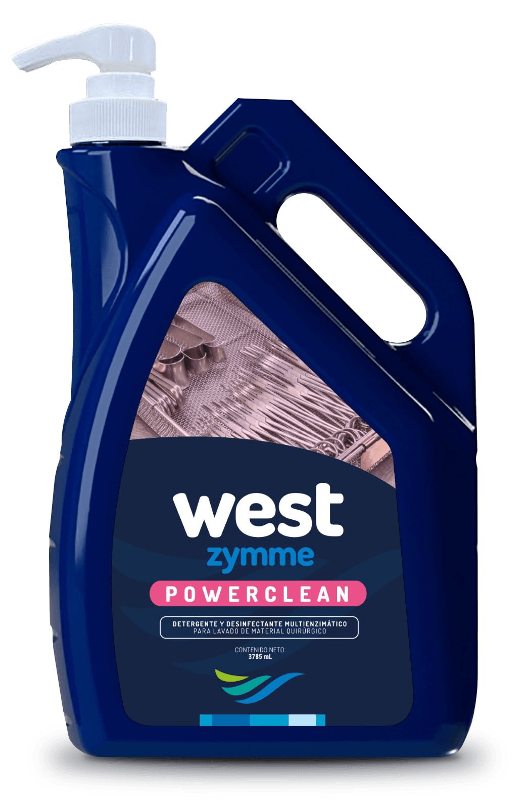 West Zymme Power Clean – Detergente Desinfectante Polienzimático para Instrumental Médico