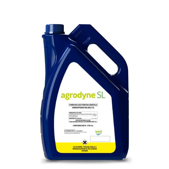 Fungicida bactericida con base en yodo agrodyne