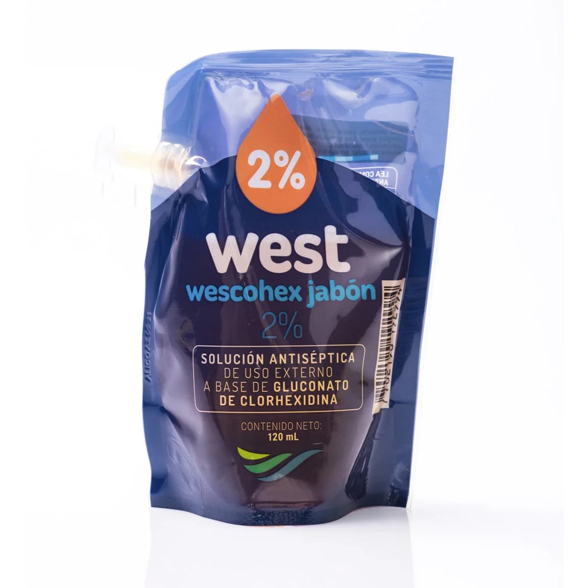 Jabón antiséptico wescohex jabón 2%