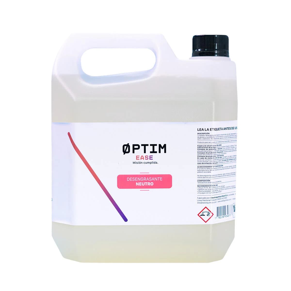 Limpiador desengrasante neutro Optim Ease