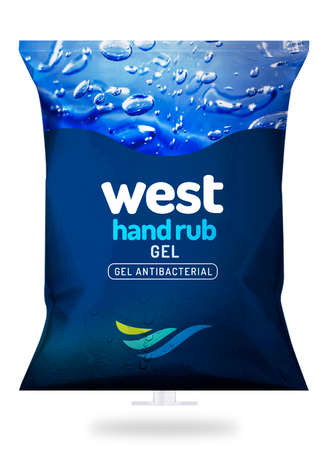 Gel antibacterial hand rub gel