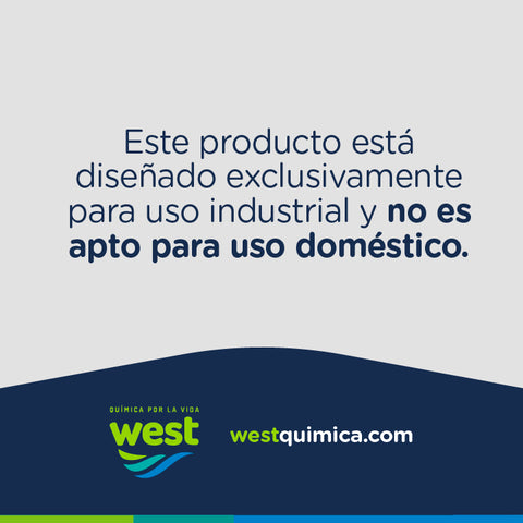 Desinfectante en polvo de amplio espectro west perclean AC