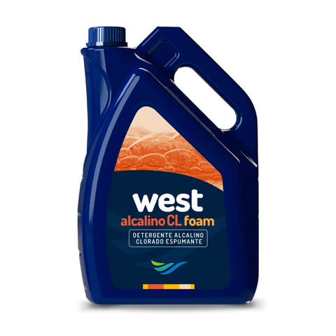 Detergente líquido colorado west alcalino CL foam